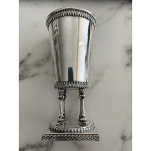 Vintage STERLING SILVER Netafim bar bat  Mitzvah Kiddush Cup goblet